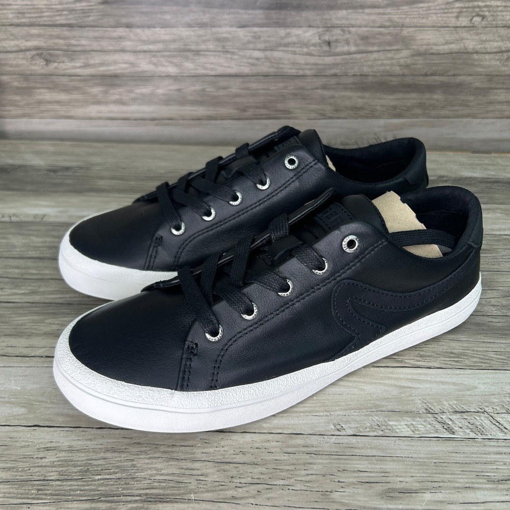 Sperry Sandy LTT Leather Black Flat Womens Size 7 Sneakers Shoes - Picture 3 of 7